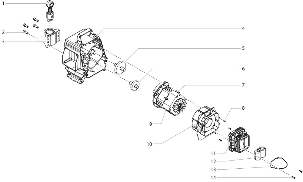 Impact 1040 Drive Assembly